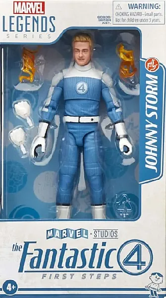 MARVEL LEGENDS FANTASTIC FOUR: FIRST STEPS ACTION FIGURE - JOHNNY STORM 15 CM
